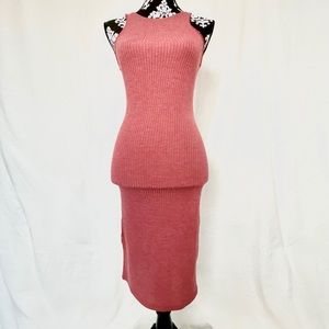 Ribbed Tank Dress